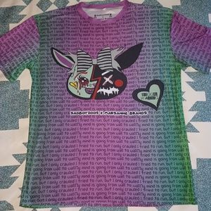 Sad boy 2005 Trish Paytas Marsanne Brands Womens XL Brand new Emo Shirt